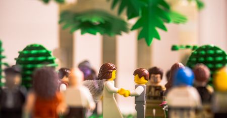 Ślub z klocków LEGO, czyli niesamowita kreatywność podczas kwarantanny