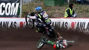 Żużel. Groźny wypadek podczas Grand Prix Skandynawii w Malilli (galeria)