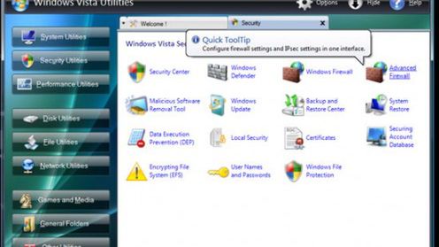 Windows Vista Utility pomoże Ci w konfiguracji systemu 1
