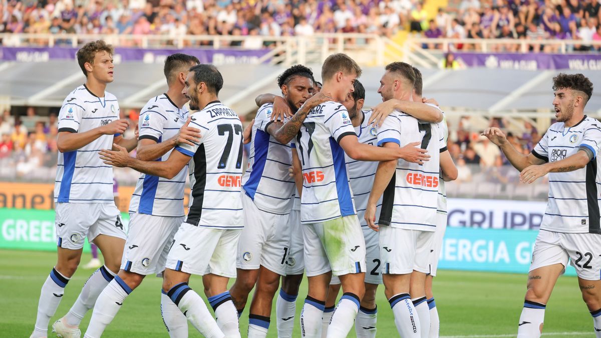 Getty Images / Andrea Martini/NurPhoto / Na zdjęciu: radość piłkarzy Atalanty