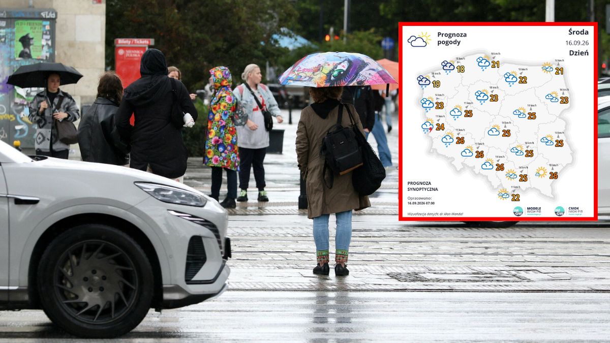 Prognoza pogody na 16 września.