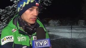 Stoch: byłem zawiedziony tym, że skocznia nie była gotowa