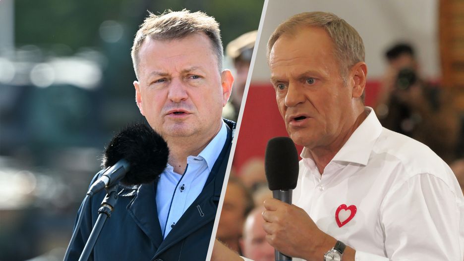 Mariusz Błaszczak Donald Tusk