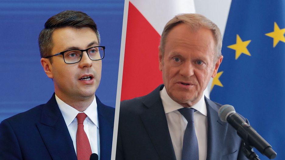 Piotr Mueller na konferencji prasowej zwrócił się wprost do Donalda Tuska