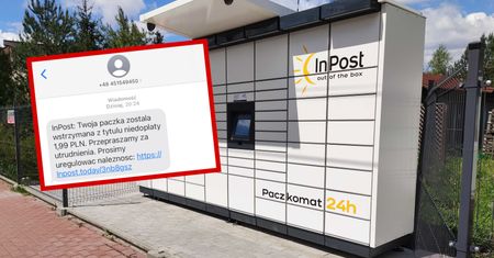 SMS z numeru 451549450. Tej wiadomości nie wysłał InPost
