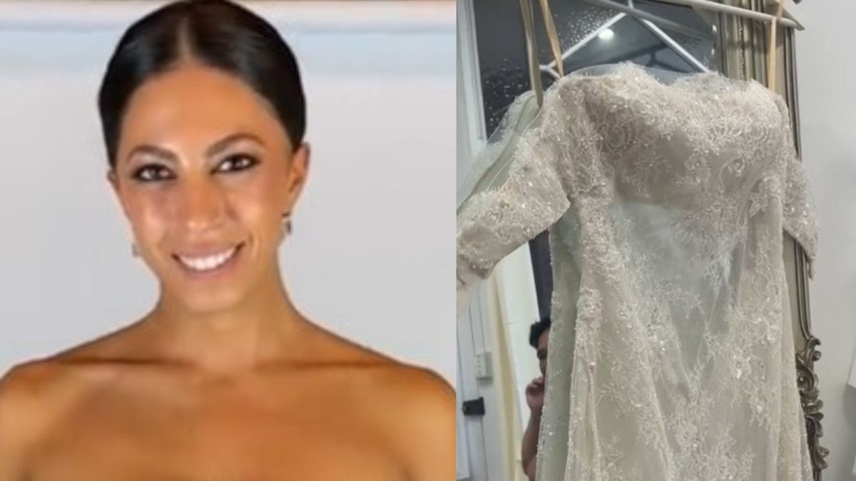 Założyła taką suknię na ślub. Zarzucono jej brak klasy