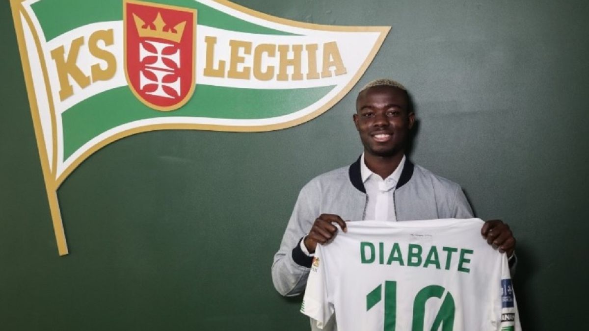 Materiały prasowe / Lechia Gdańsk / Na zdjęciu: Bassekou Diabate