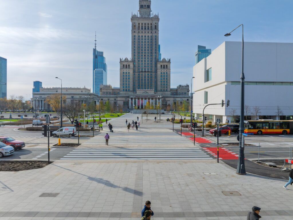 Warszawa: Przejście dla pieszych Złota-Marszałkowska otwarte