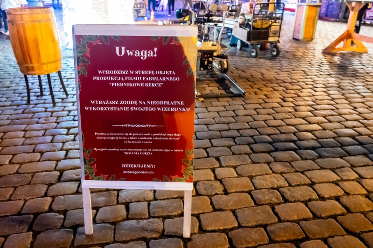 Plan filmowy na Rynku Staromiejskim