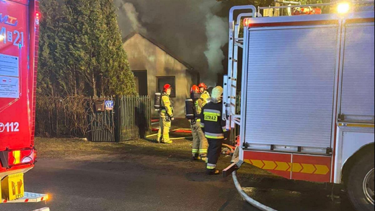 16-latek był sam w domu przy ul. Sołeckiej, gdy wybuchł pożar