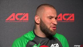 "Klatka po klatce" (on tour). Adam Pałasz mocno o niedoszłym przeciwniku na ACA 114. "Po co mąci? To nie jest sportowiec"