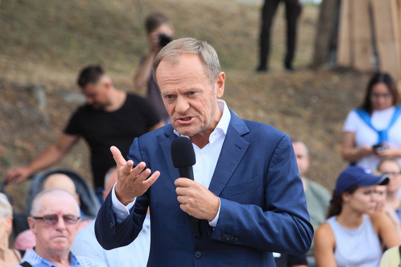 Tusk skomentował wpadkę w TVN24