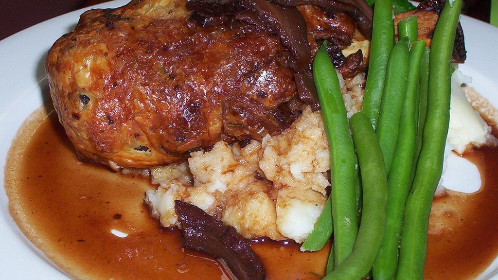 Pieczona goleń z jagnięciny australijskiej (samo mięso)