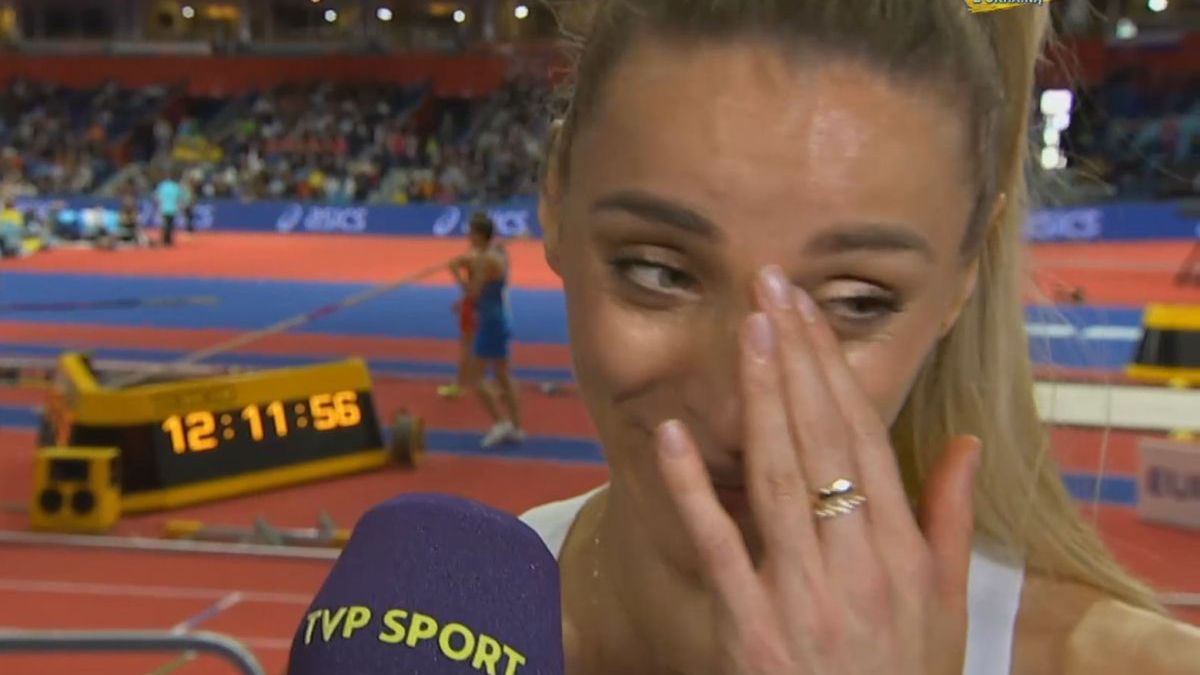 Zdjęcie okładkowe artykułu: Twitter / TVP Sport / Na zdjęciu: Angelika Cichocka