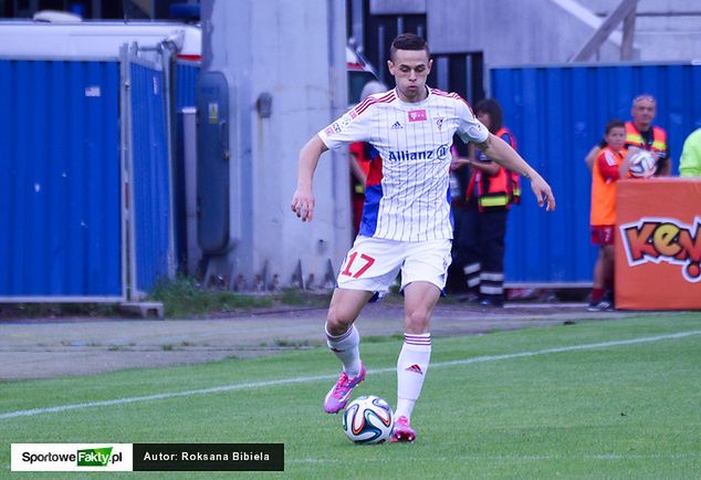 Dominik Sadzawicki na dobre zadomowił sie w wyjściowej jedenastce Górnika Zabrze