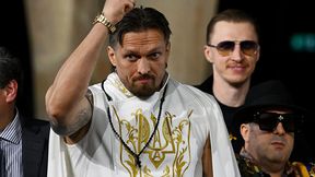 Usyk skradł show przed walką. "Niesie ze sobą Ukrainę"