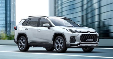 Nowy SUV na rynku – Suzuki Across, który powstał na bazie Toyoty RAV4