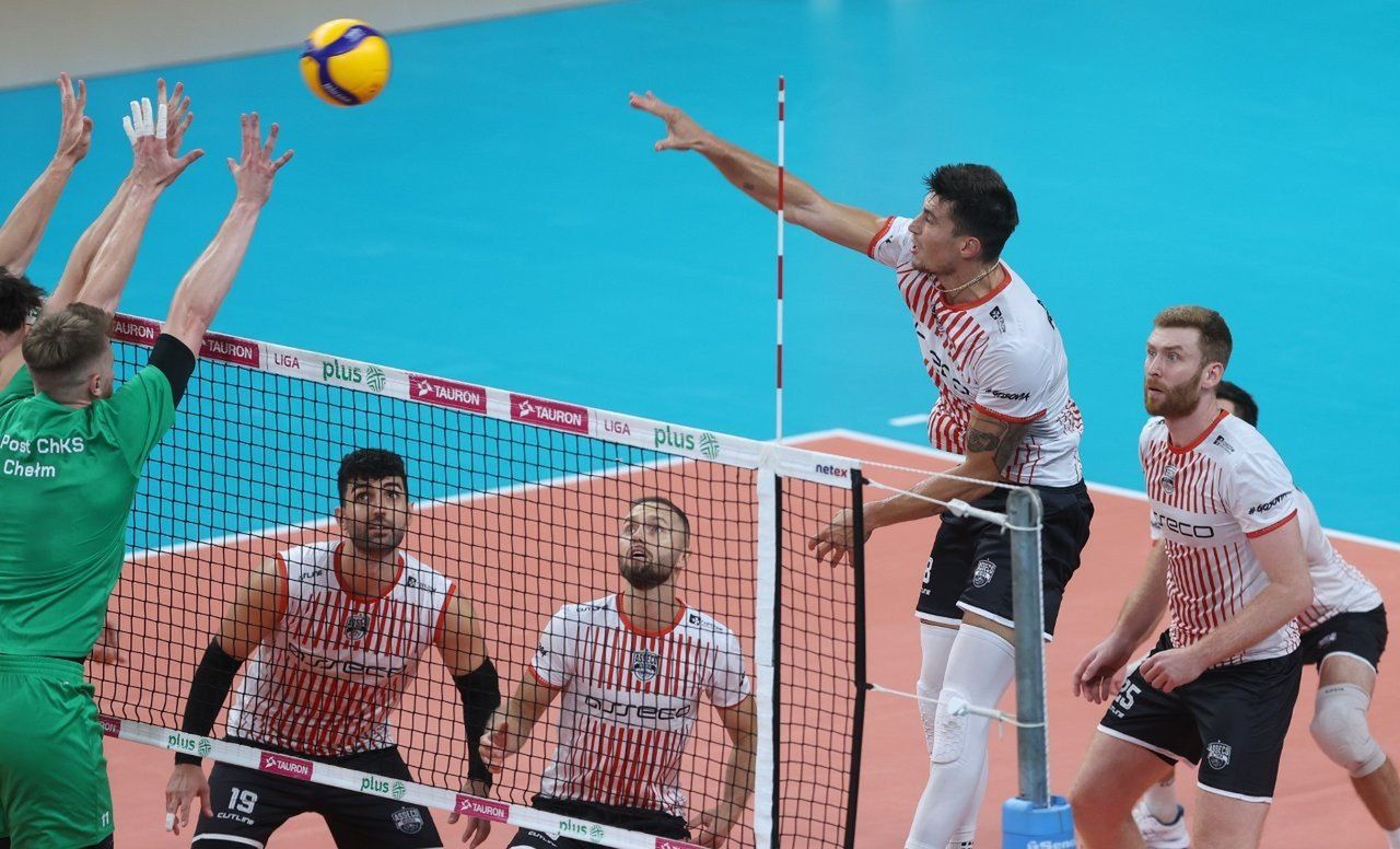 Asseco Resovia wygrała w Chełmie sparing z beniaminkiem PlusLigi