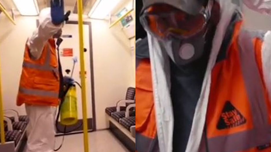 Banksy i jego nowa praca. Szczury w metrze