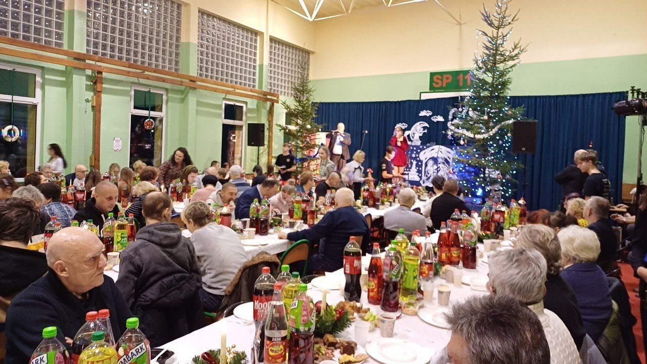 Tak było podczas miejskiej wigilii w Starachowicach w 2024 roku.