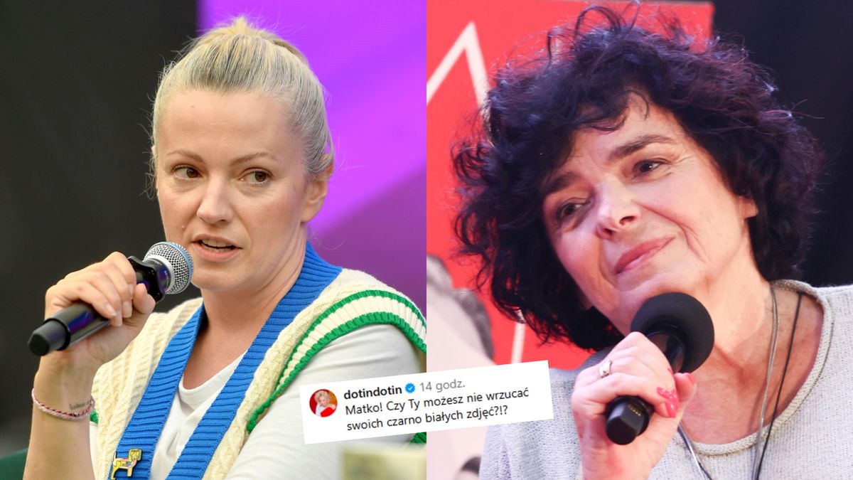 Grochola opublikowała czarno-białe zdjęcie. W komentarzach szok