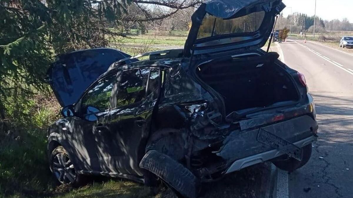 Wypadek w Gardzienicach Pierwszych koło Piask