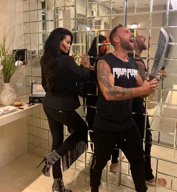 Philipp Plein i Justyna Gradek