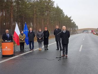 Druga nitka S3 koło Nowej Soli już otwarta. W ceremonii wzięła udział minister rodziny