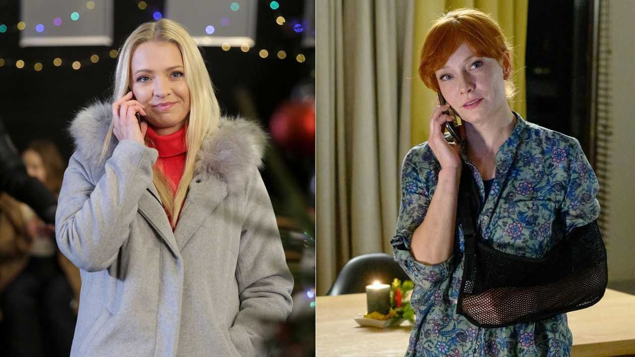 M jak miłość, Agnieszka (Magdalena Wakach), Joasia (Barbara Kurdej-Szatan)