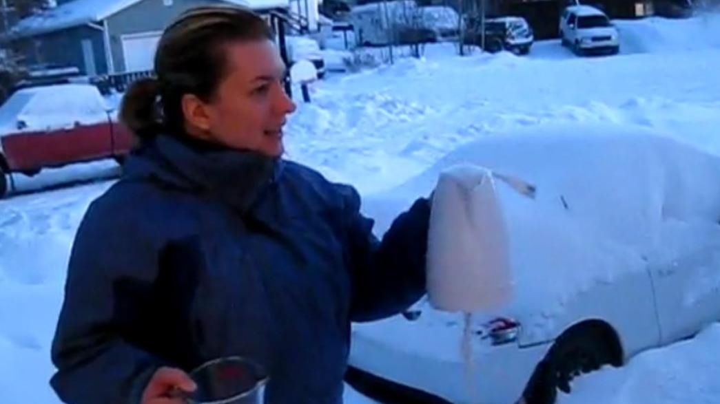 Jak zachowuje się wrzątek w temperaturze -30 stopni? 1