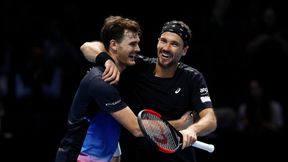 Finały ATP World Tour: Jamie Murray i Bruno Soares zaczęli deblowe zmagania od zwycięstwa
