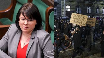 Kaja Godek żali się na Facebooku, że "lewaccy bandyci" przyszli pod jej blok: "JESTEM ZAGROŻONA"