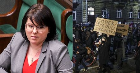 Kaja Godek żali się na Facebooku, że "lewaccy bandyci" przyszli pod jej blok: "JESTEM ZAGROŻONA"
