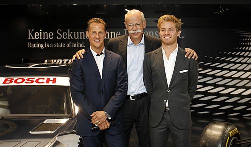 Nico Rosberg startował w jednym zespole z Michaelem Schumacherem w latach 2010-2012