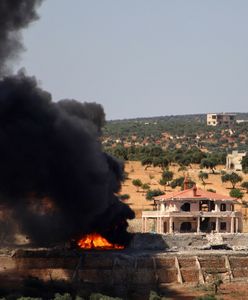 Zginęło 13 osób, są dziesiątki rannych. Rosjanie przeprowadzili nalot na targ w Idlib w Syrii
