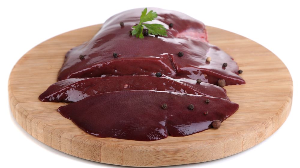 Surowa wątroba cielęca