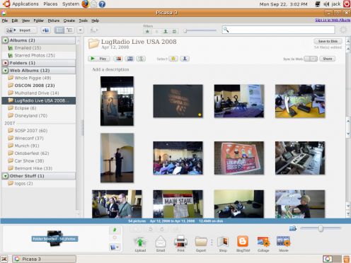 Picasa 3 (beta) jest i dla Linuxa 1