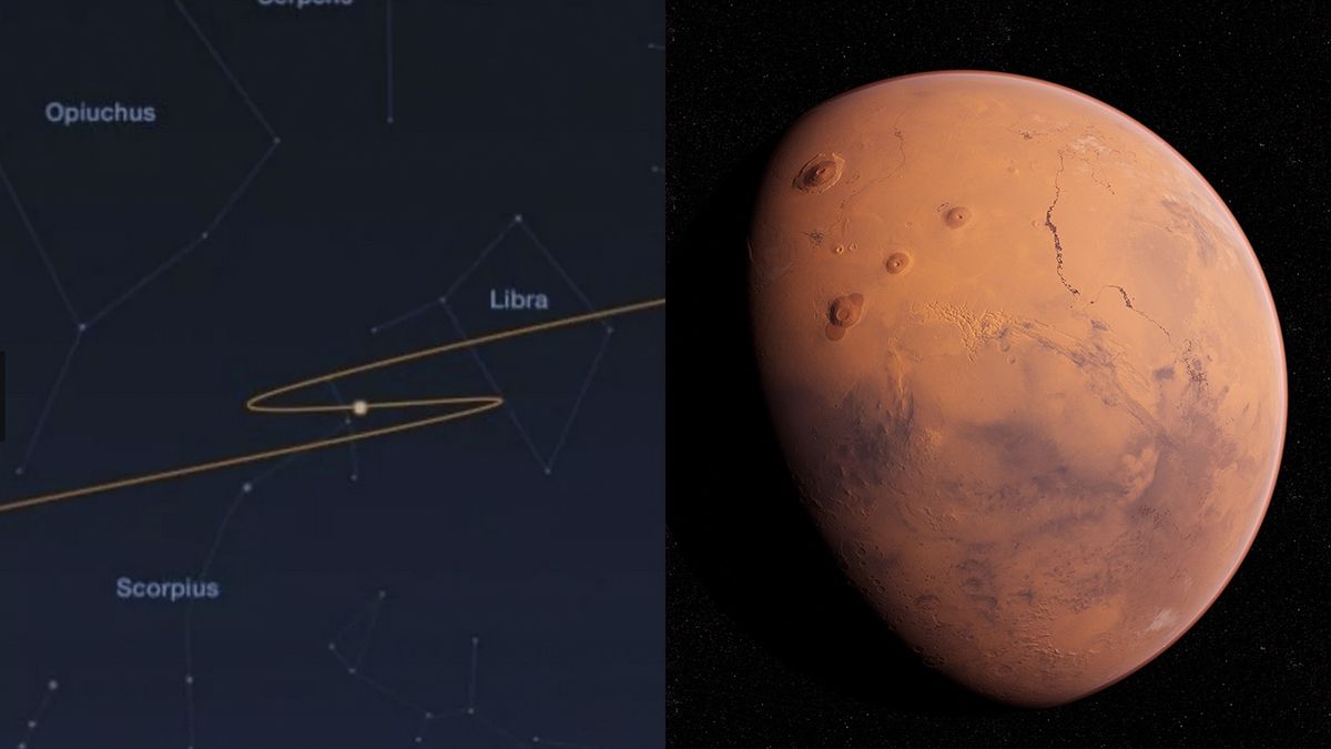 Pod koniec października rozpoczęła się retrogradacja Marsa