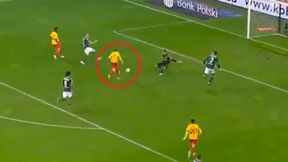 Legia popełniła duży błąd. Szybka akcja Jagiellonii [WIDEO]