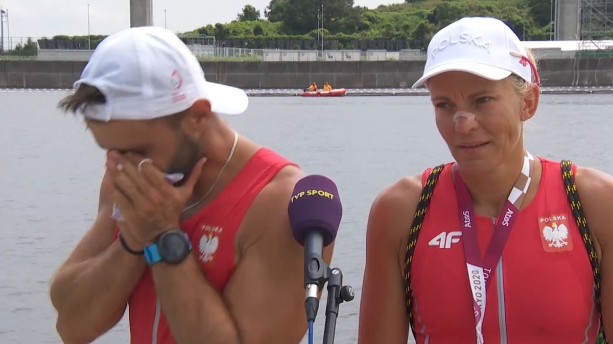 Twitter / TVP Sport / Jolanta Majka i Michał Gadowski