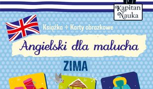 Kapitan Nauka Angielski dla malucha Zima (Książeczka + karty obrazkowe)