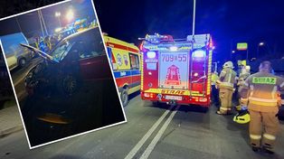 Ujsoły: Wieczorny wypadek. Samochód wjechał w pieszych