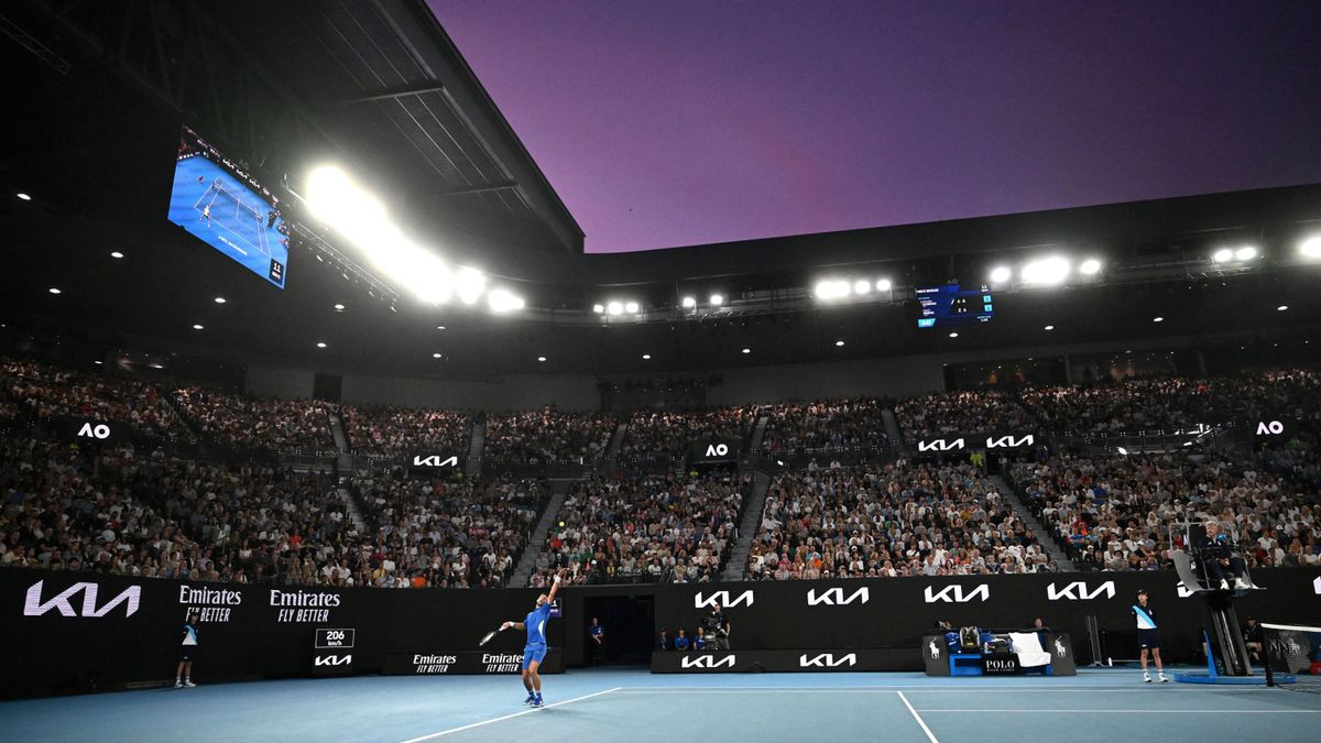 PAP/EPA / Lukas Coch / Na zdjęciu: Rod Laver Arena w Melbourne