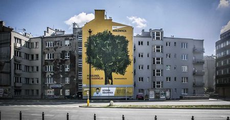 Wybory prezydenckie 2020. W Warszawie powstał ekologiczny mural