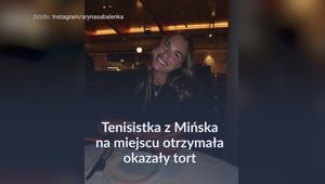 #dziejesiewsporcie Sabalenka wyprzedziła Świątek. Otrzymała po tym prezent