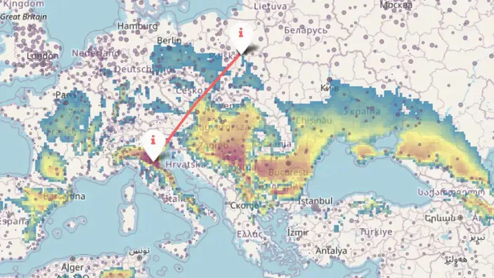 Polska w 2080 roku. Ta mapa pokazuje, co nas czeka