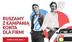 Vito Bambino reklamuje ofertę dla firm Banku Pekao SA