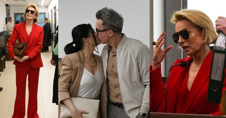 Katarzyna Cichopek i Paulina Smaszcz SPOTKAŁY SIĘ w sądzie. Pocałunki, odwrócony wzrok i eleganckie stylizacje...