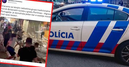 Portugalia. Wielka zadyma turystów w kurorcie. W ruch poszły krzesła