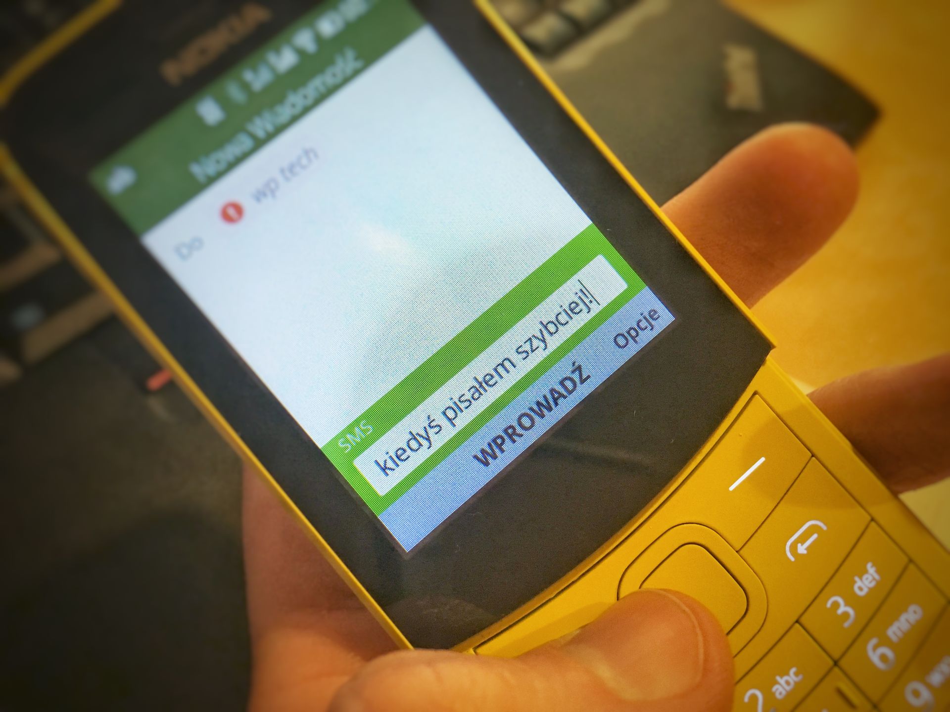 Mocno wyszedłem z wprawy, a płaskie przyciski również nie pomagają...